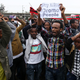 Oromo protesters in Addis Ababa.